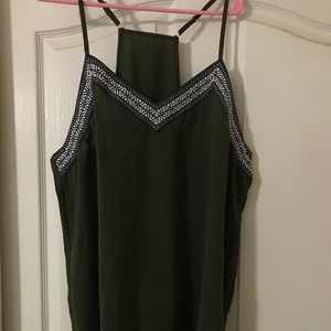 Dark Olive/Green Tank Top